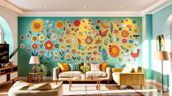 20 idées originales de stickers muraux pour sublimer vos murs