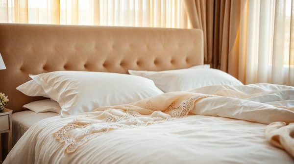 Découvrez les bénéfices d'une taie de traversin en soie pour un sommeil raffiné