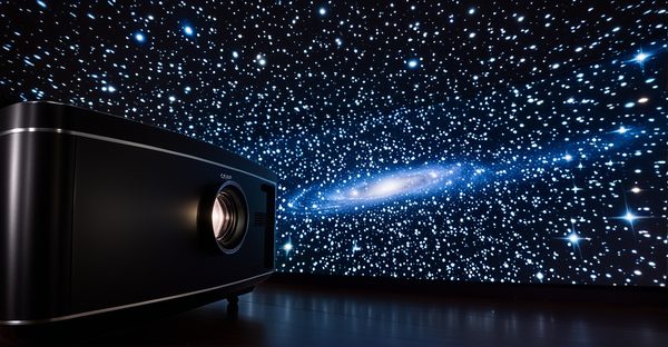 Éclairez votre espace avec le projecteur galaxie déco science